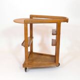 Guillerme et Chambron, serving trolley with removable tray, Votre Maison, 1960s.