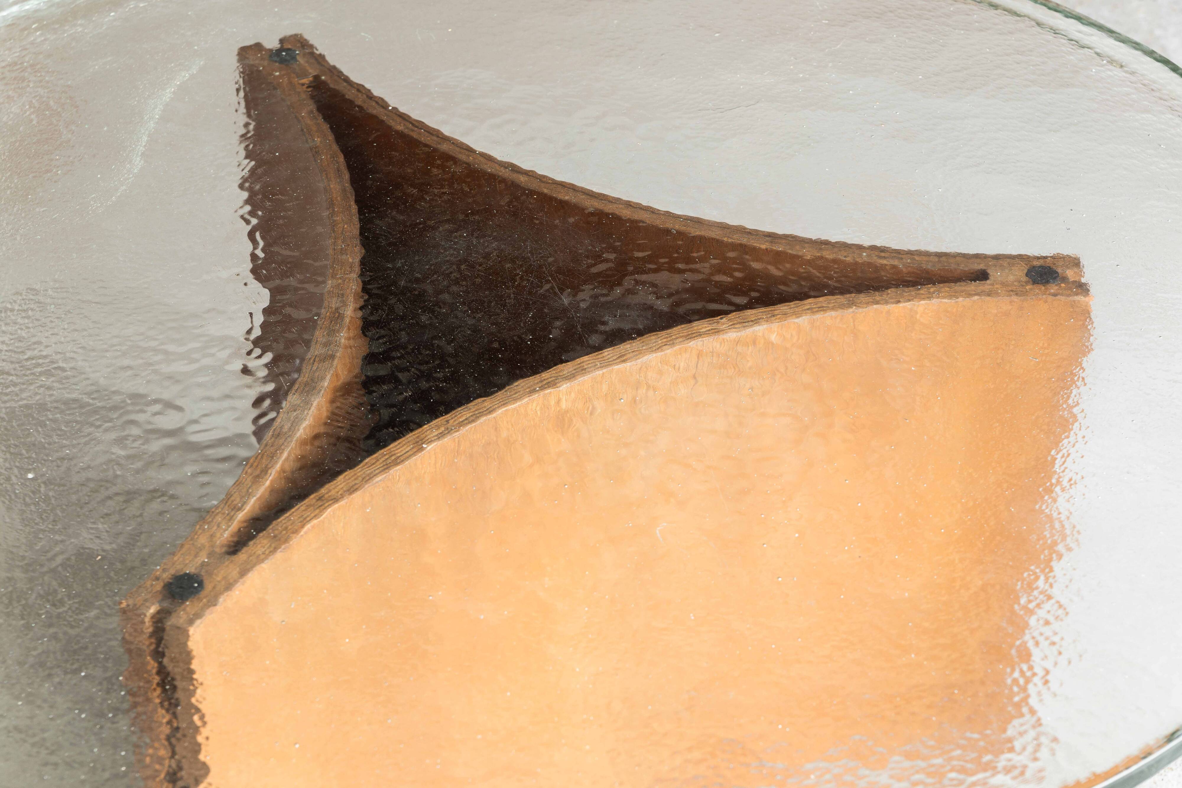 Brutalist coffee table, Germany, 1970's