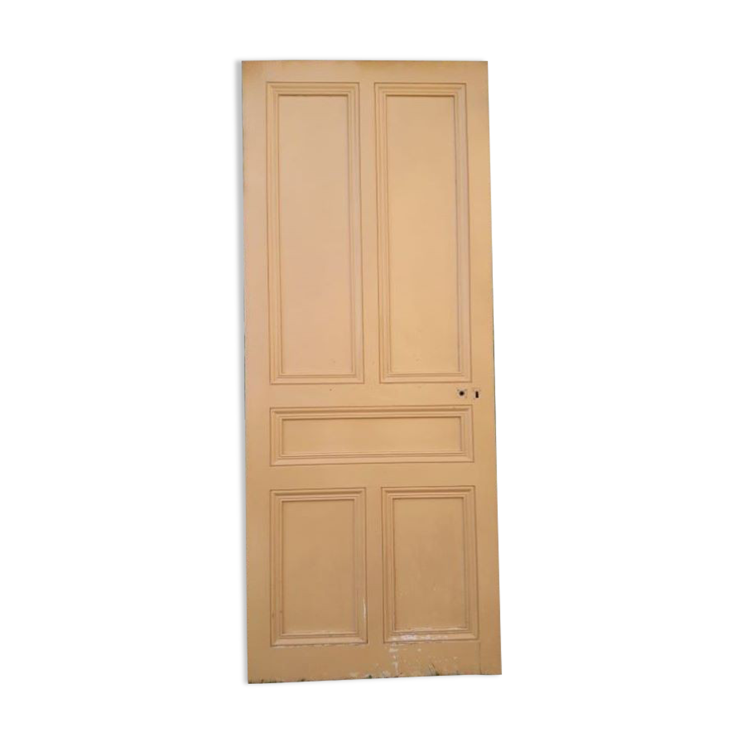 Landing door 210,3x85,6cm old molded