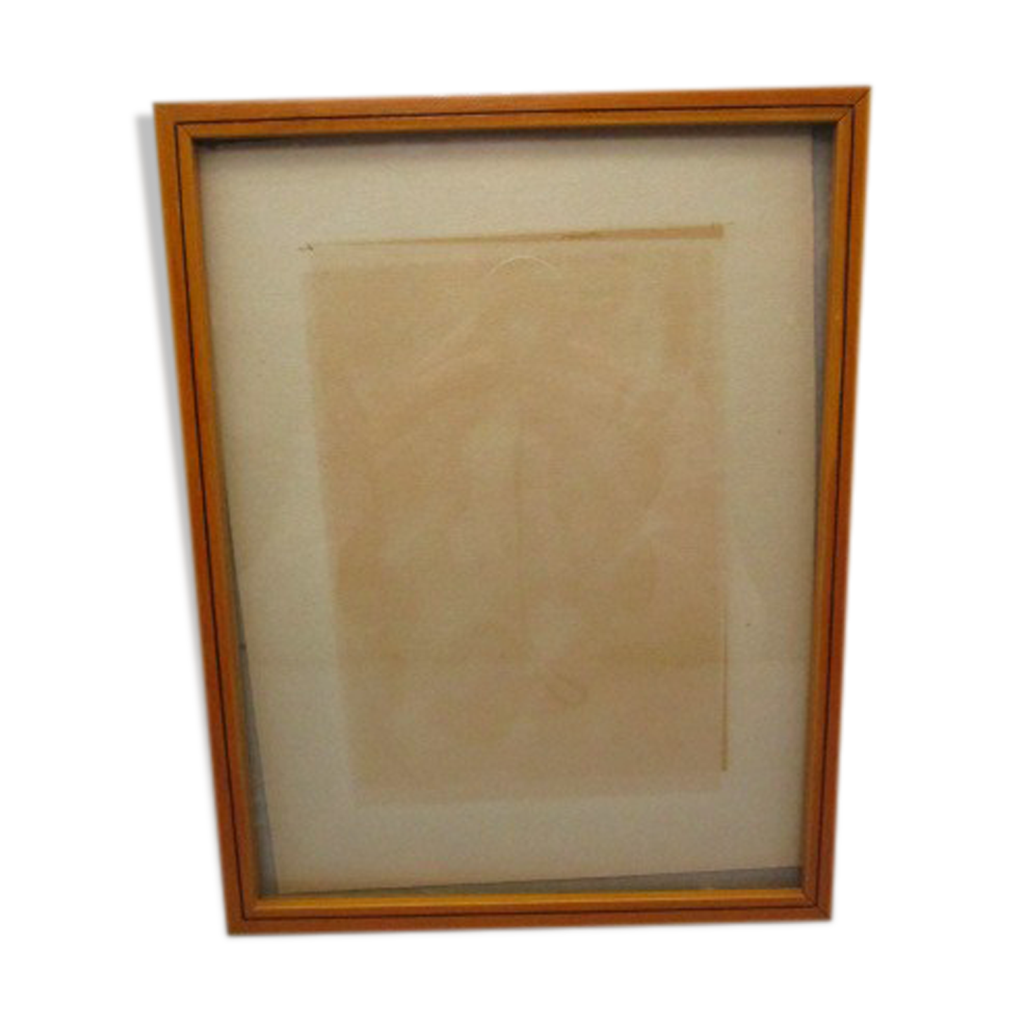 Old wooden frame