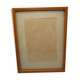 Old wooden frame