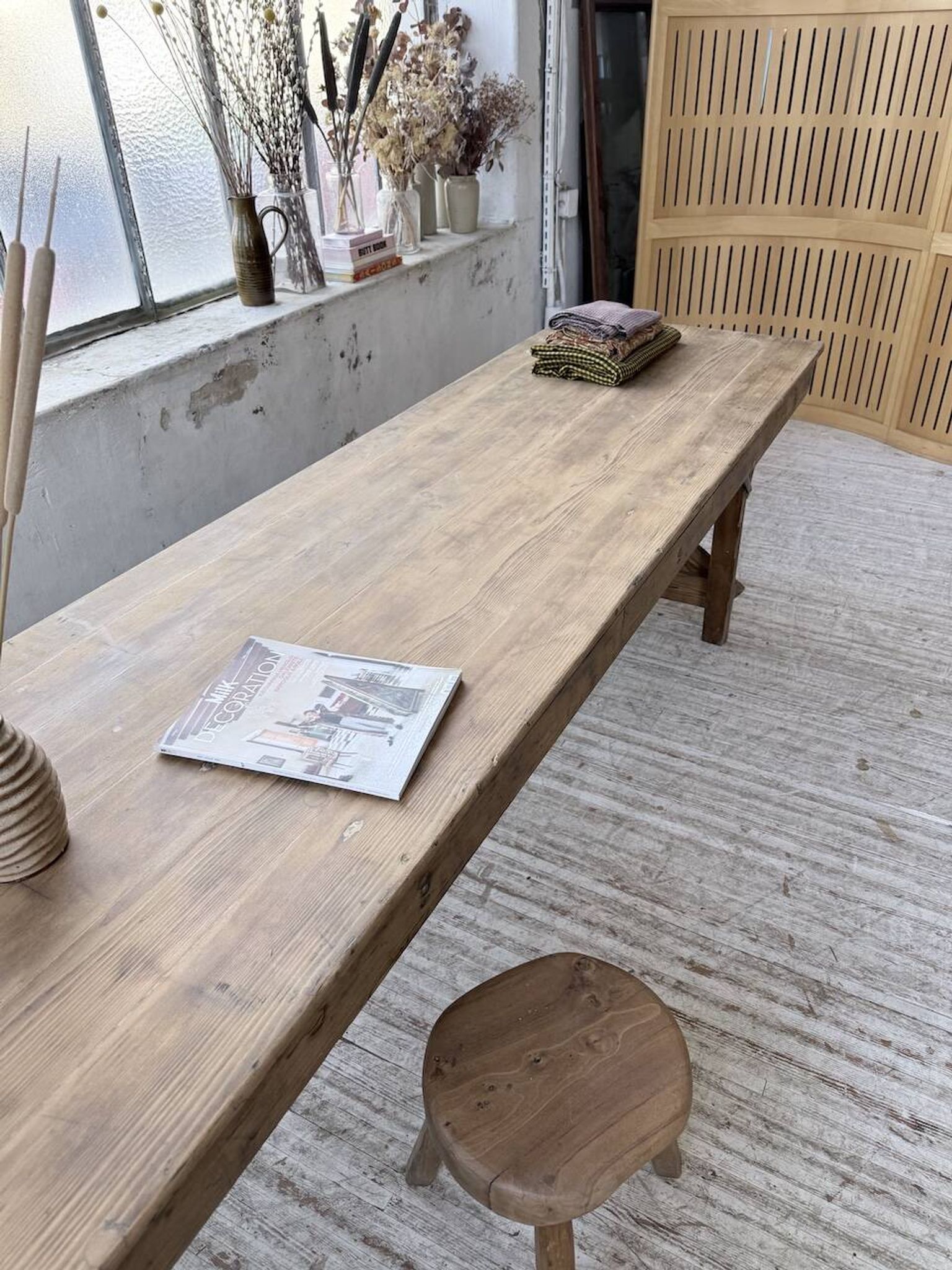 1950 XL folding farmhouse table in pine
