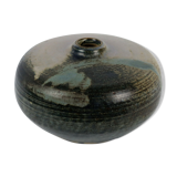 Vase basile en grès 1980