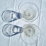 Duo de verres anciens