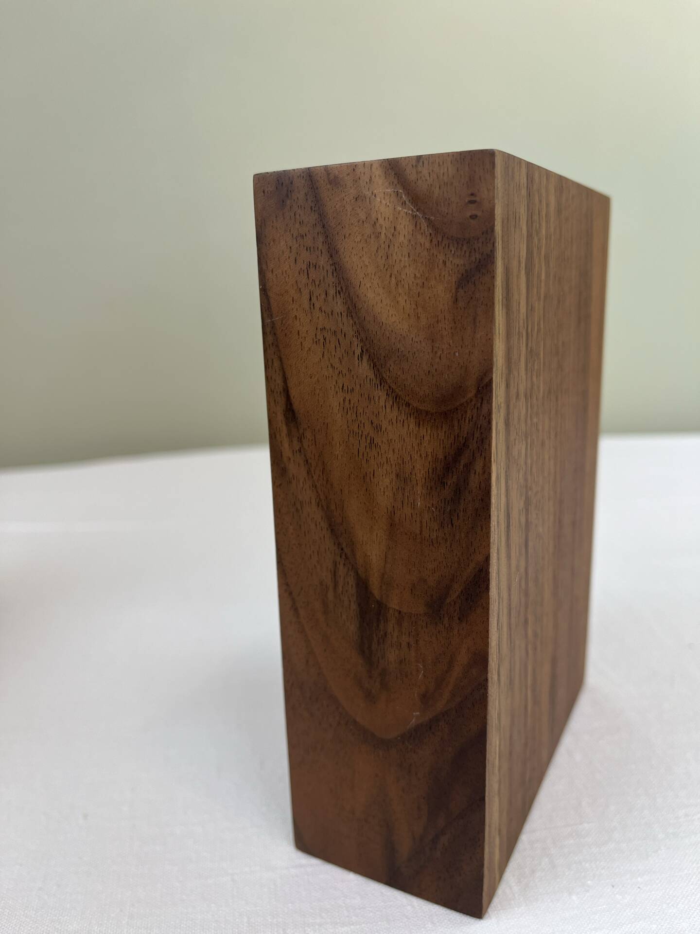 Minimalist design wooden vase