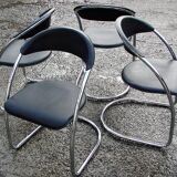 Set of 4 chairs, Italy 1970s