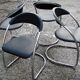 Ensemble de 4 chaises, Italie années 1970
