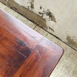 XXL table in solid dark walnut 3m
