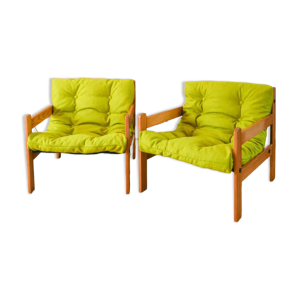 paire de chauffeuses - vert