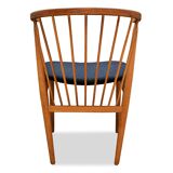 Chaises de salle à manger vintage danoises Helge Sibast nr.6 en chêne