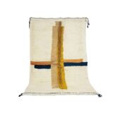 Berber bohemian handmade wool rug 250 X 150 CM