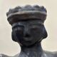 Handcrafted terracotta statuette