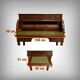 Mahogany Cylinder Desk, Restoration Period – Part 1 of the 19th Century