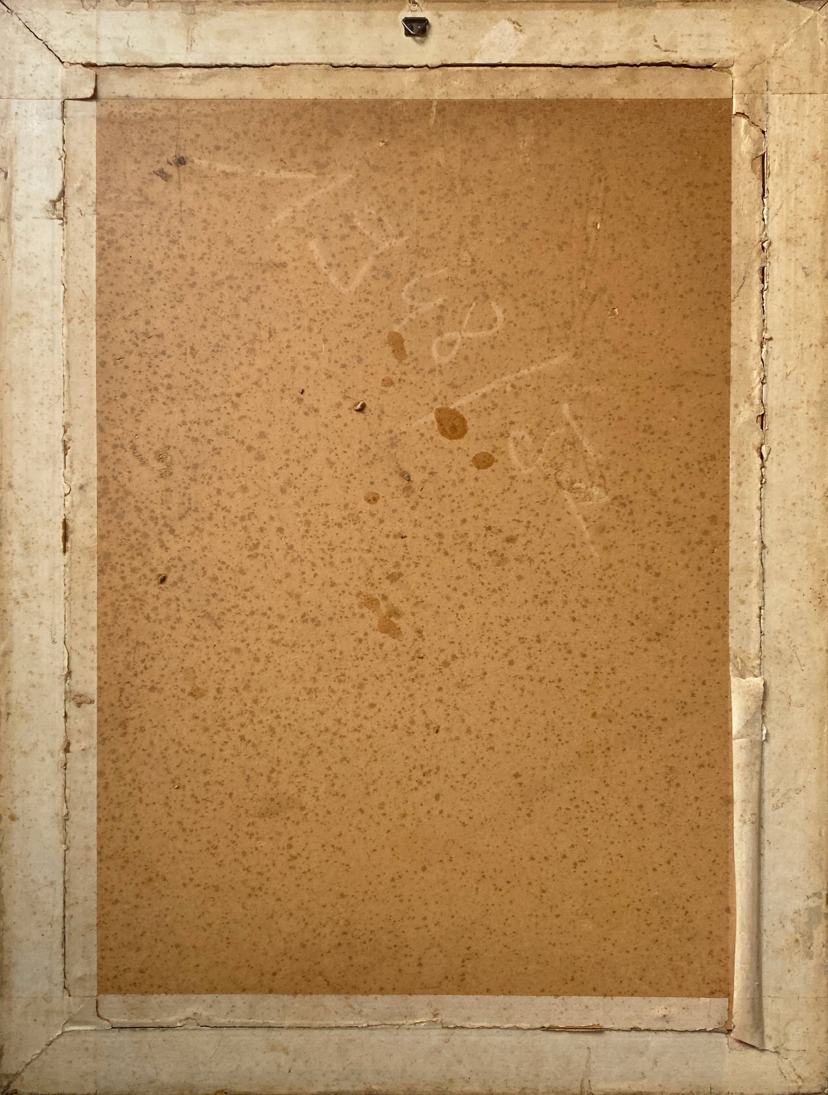 Original watercolor painting old marine voyage seaside orientalist