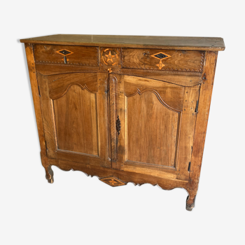 Buffet 2 doors 2 drawers eighteenth, Louis XV