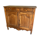 Buffet 2 doors 2 drawers eighteenth, Louis XV