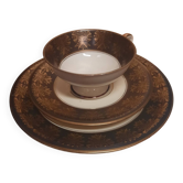 Porcelain cup and plate