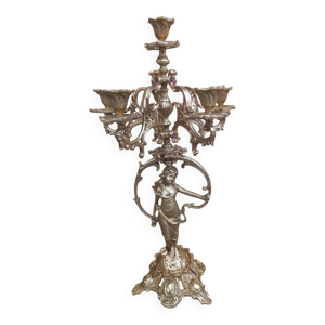 Candélabre en bronze