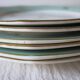 6 flat plates from Moulin des loups in good condition