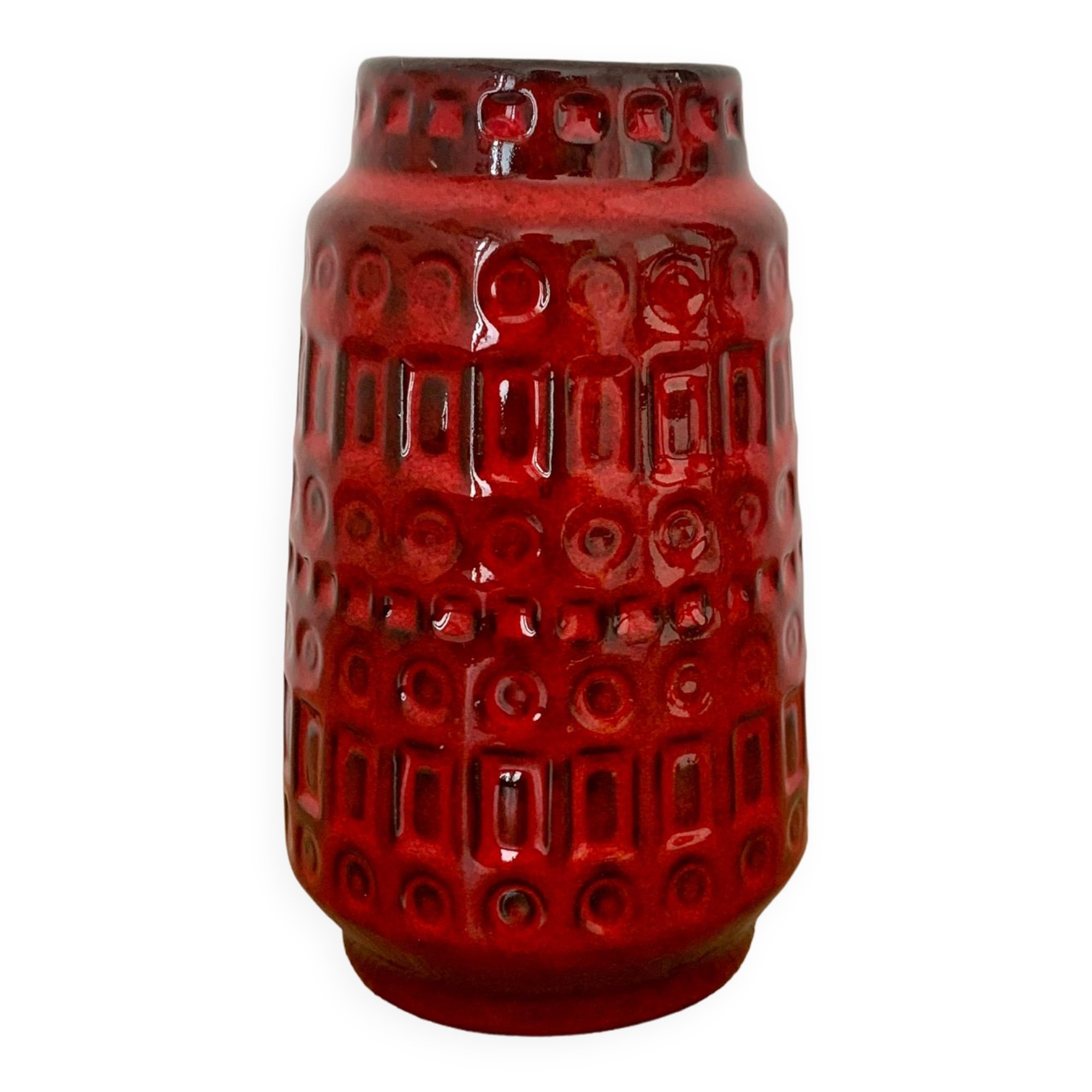 West Germany Pottery Vase, 1970s