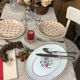 Old artisanal dish made in France Digoin