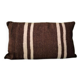 Housse de coussin en couverture berbère ancienne