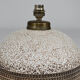 Round art deco ceramic lamp besnard style