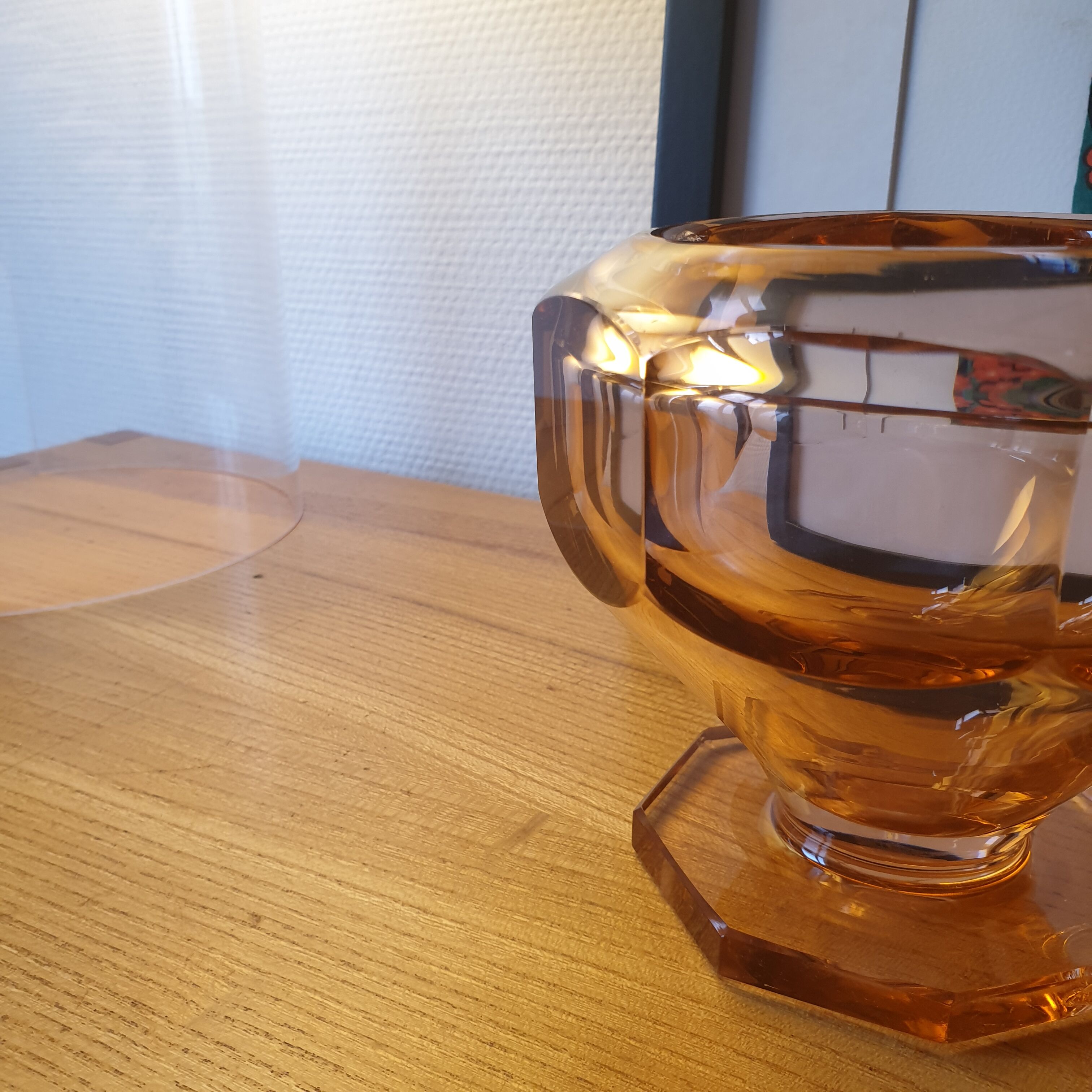 Coupe en verre Muller Fres Lunéville