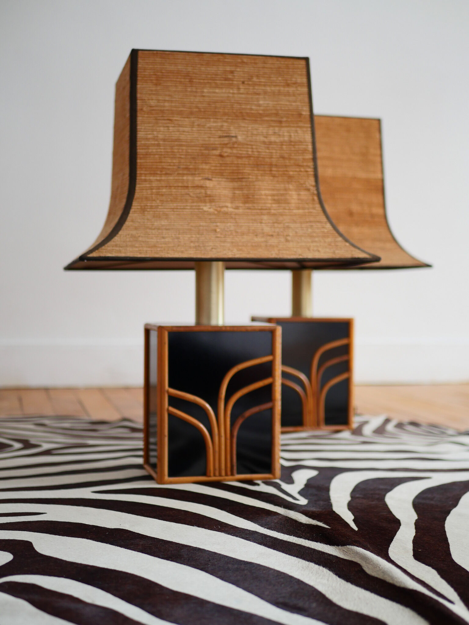 Pair of vintage lamps