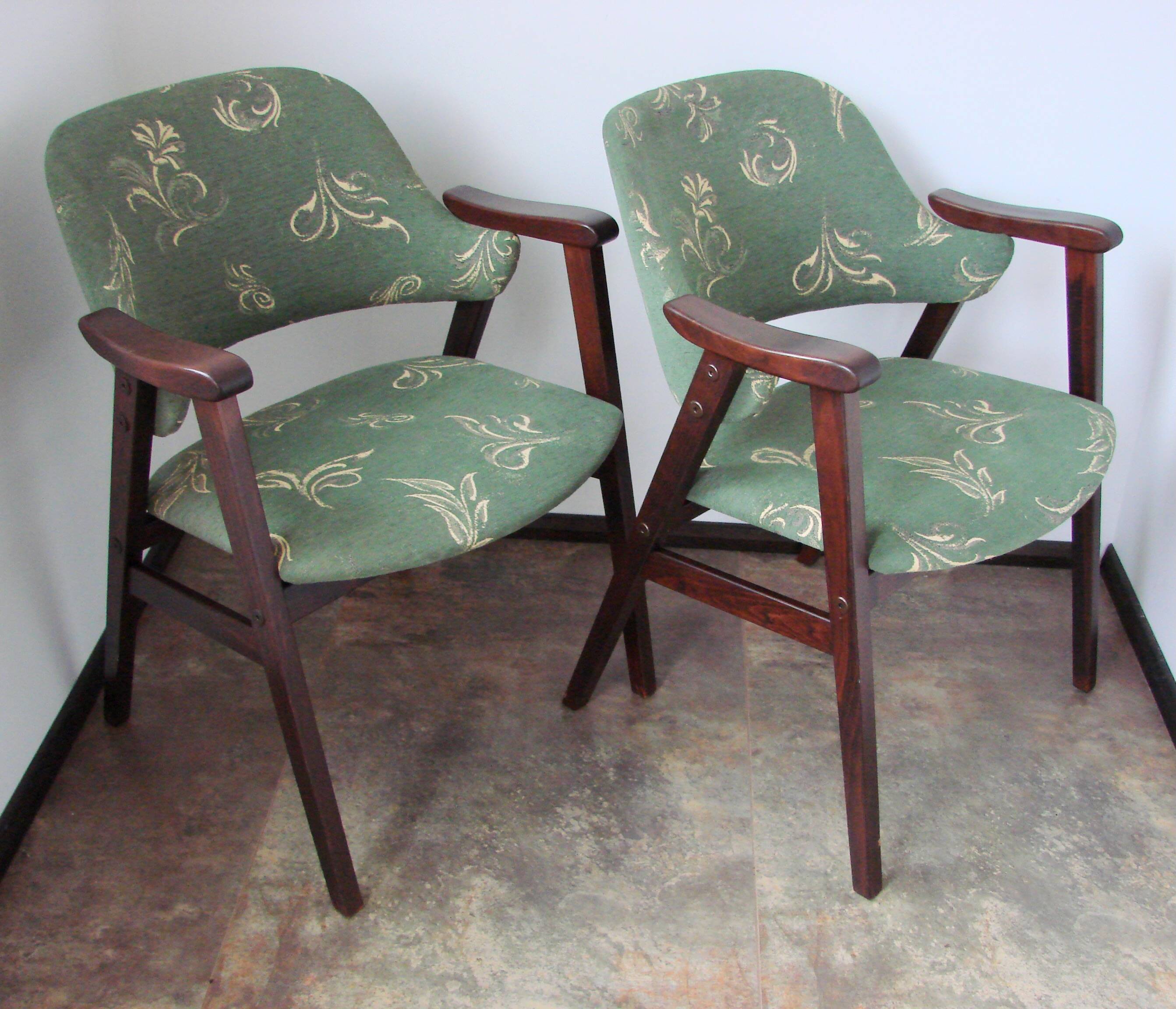 A pair of Scandinavian armchairs by Johanson Design, 1970s – vintage