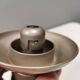 Rare, Föhl hurricane, candle holder. Germany 1960s