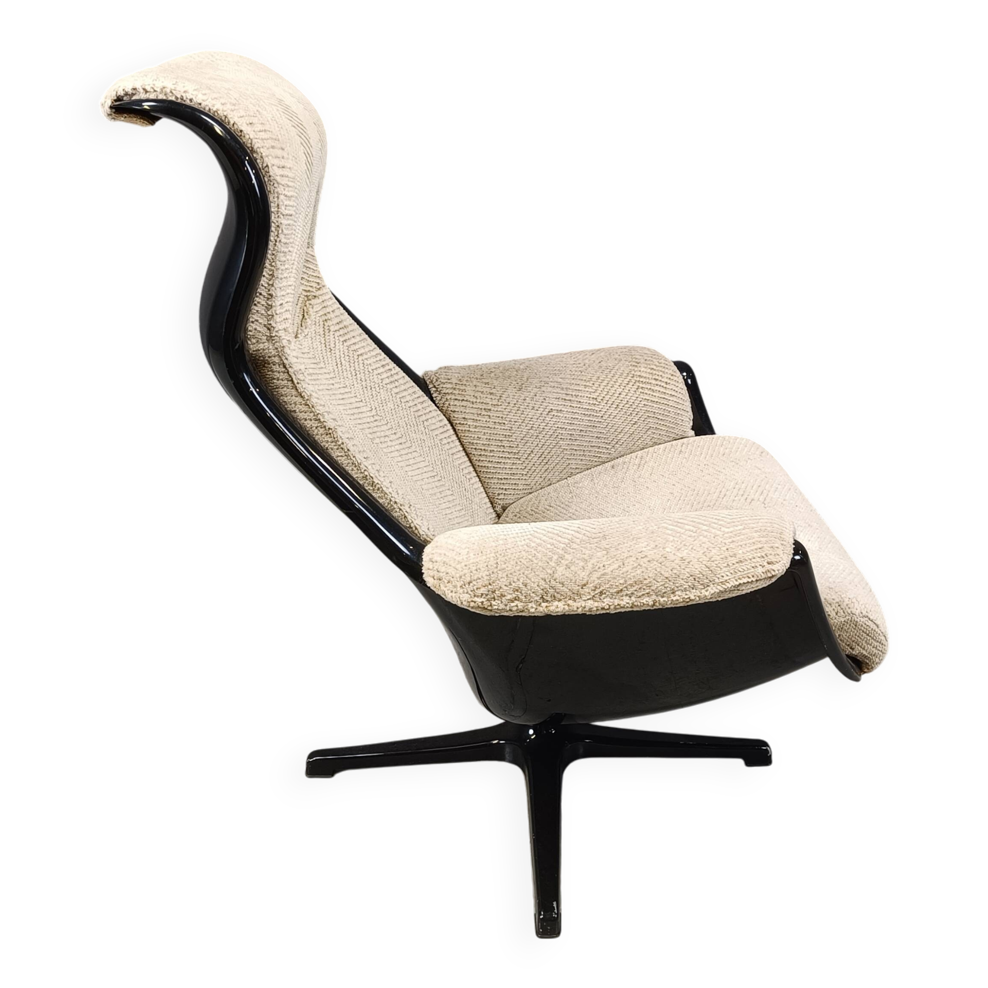 Mid-Century Space Age Galaxy Armchair by Alf Svensson for Dux, 1968