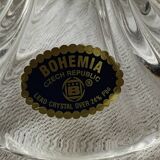 Bohemian crystal soliflore vase