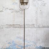 Lampada nikel e marmo di Amedeo Alberini anni '60