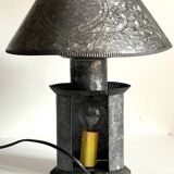 Heart Lamp Zinc Vintage