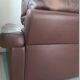 Italian leather sofa Poltrona Frau by Tito Agnoli