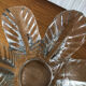Pocket trays / small old crystal fruit cup