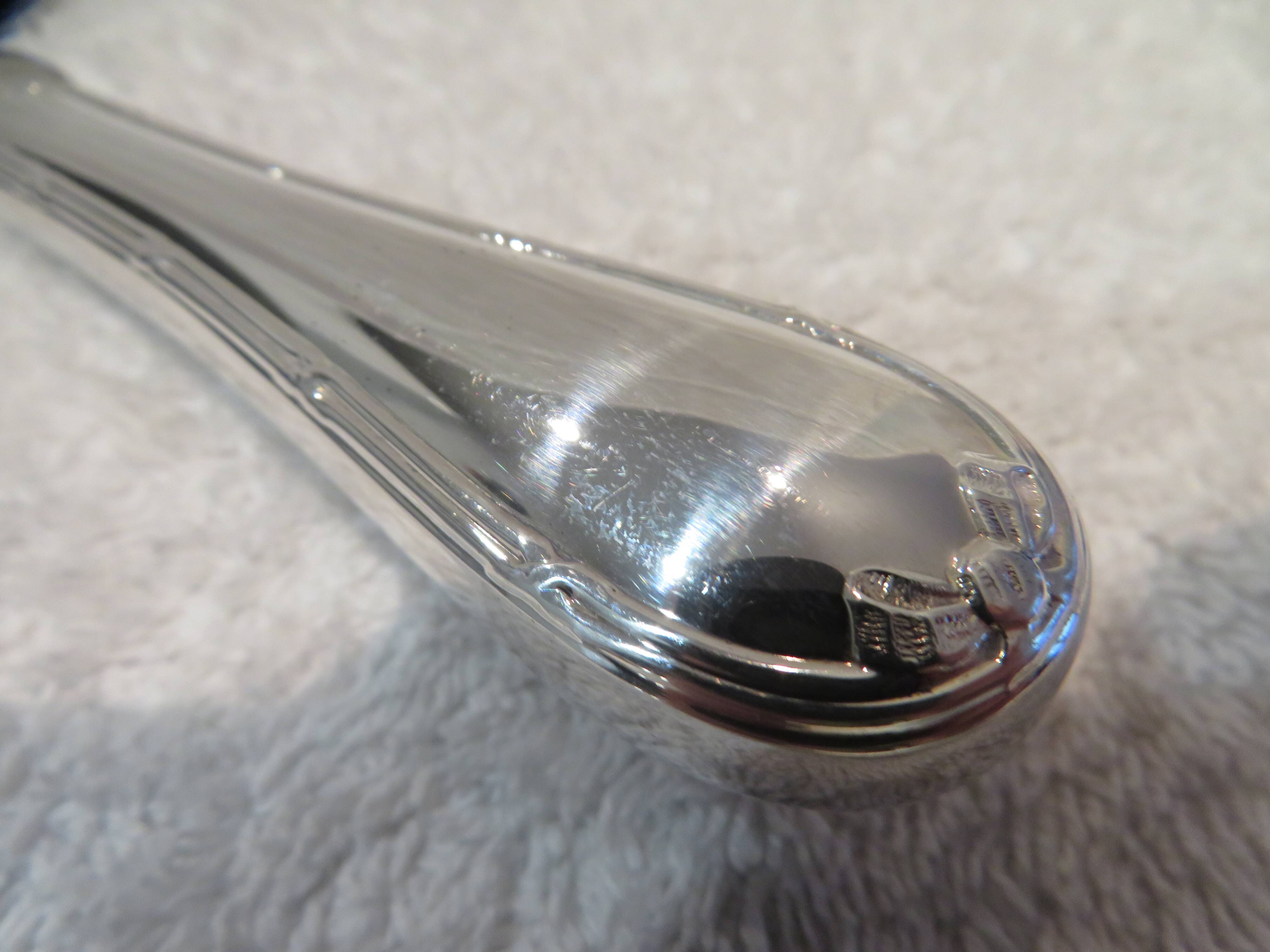 Christofle Rubans silver-plated cake or ice cream shovel