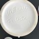 Vallauris coffee service engraved and hand painted - coffee maker and sugar pot fleuris vallauris