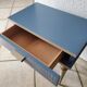 Vintage bedside blue restyled