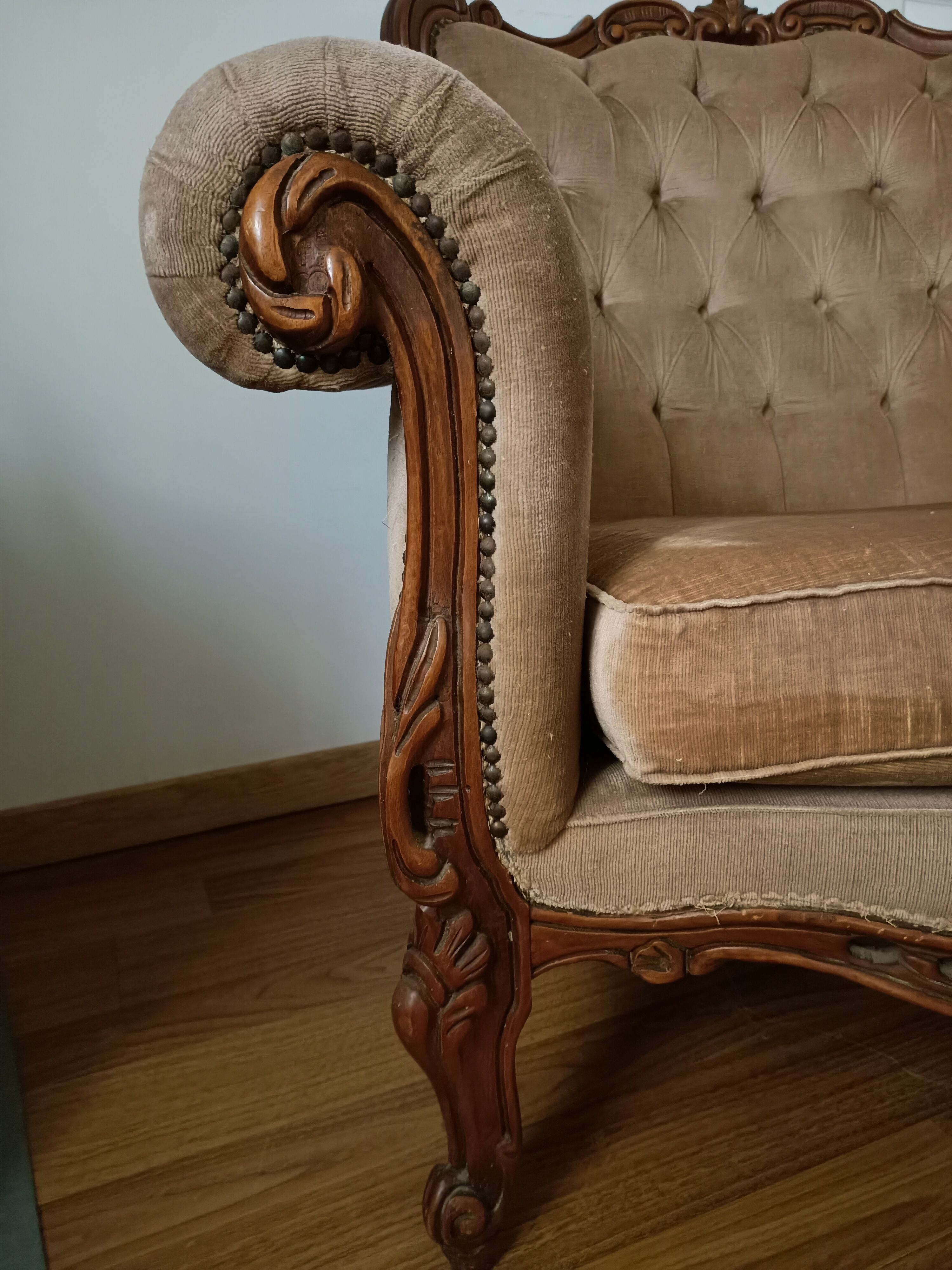 Chesterfield armchair