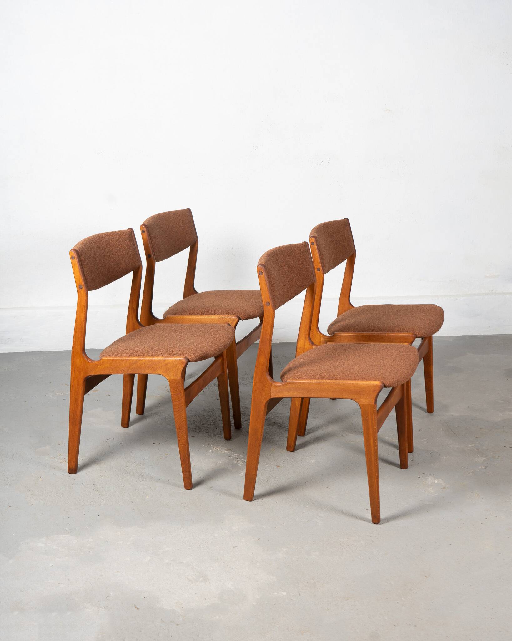 Set of 4 Danish Chairs by Nova Møbler
