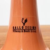 Postmodern ceramic salt and pepper shakers by Gallo Design for Villeroy & Boch, set of 2.