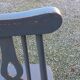 Scandinavian style chair from the 50s with gray patina