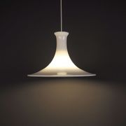 Mandarin Glass Hanging Lamp by Michael Bang for Holmegaard, 1980s