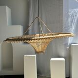 Suspension rattan saucer iron frame D:120 H:60