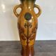 Art Nouveau vase in Flemish pottery