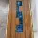 Rattan and ceramic coffee table, 60s