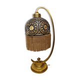 Golden bronze lamp and brass