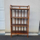 Rattan shelf